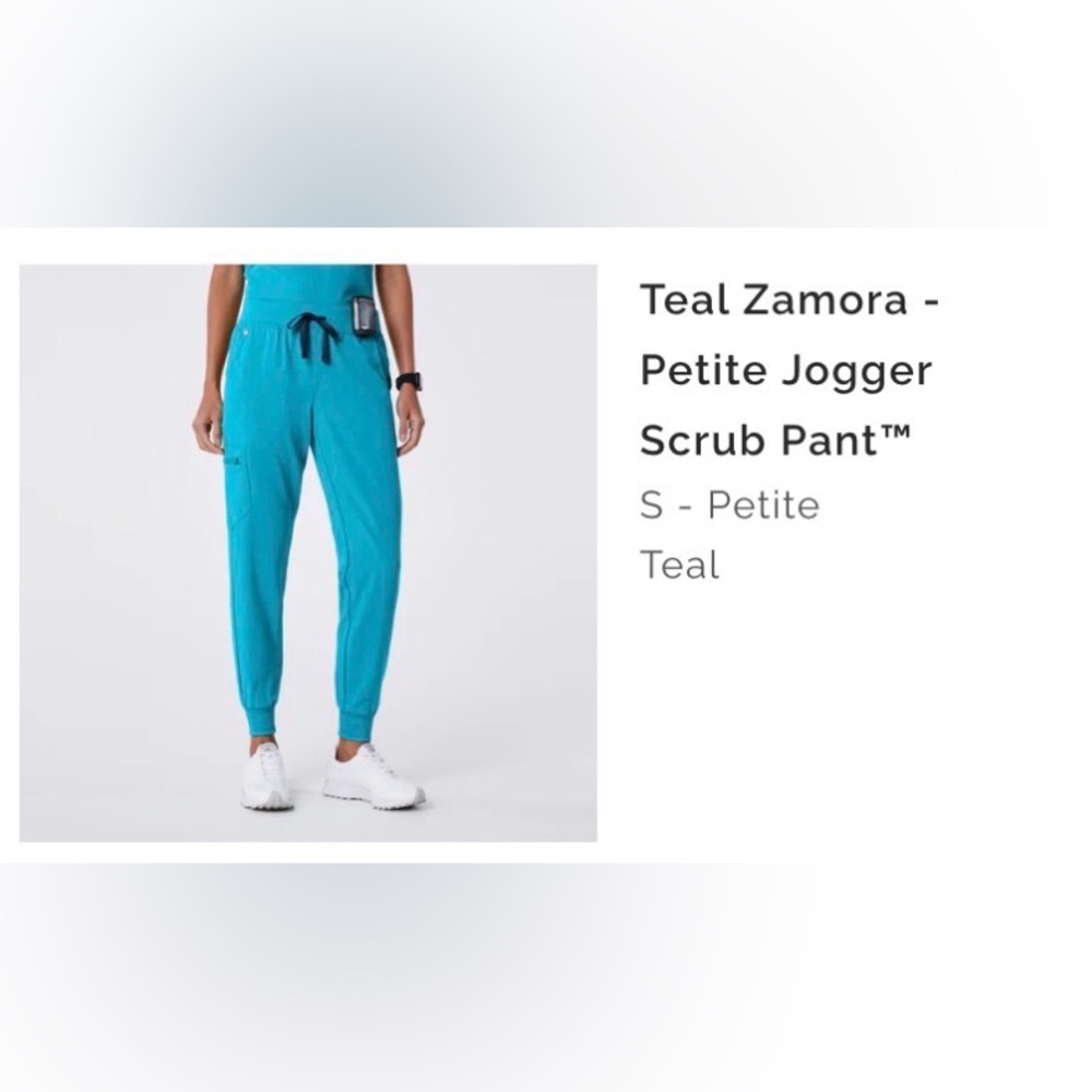 Figs TEAL Zamoras RW SP NWT - Picture 10 of 11